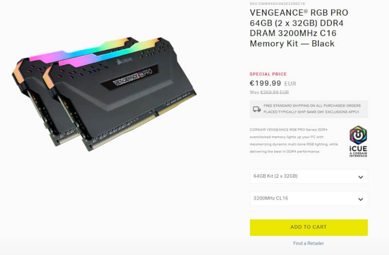 Corsair Vengeance DDR4 Black Friday tilbud.jpg